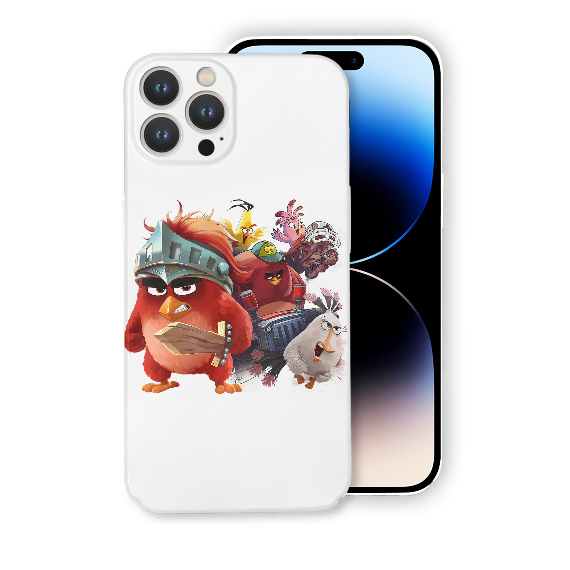 （画像用） Angry Birds アングリーバード 【iPhone 14シリーズ対応】ハードケース
